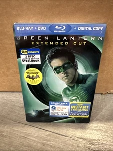 Green Lantern (Blu-ray, DVD, Digital, 2011) Best Buy Exclusive G1 Steelbook - Picture 1 of 3