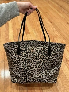 Kate Spade New York Shore Street Leopard Margareta Large Handbag WKRU5355 NWOT - Picture 1 of 16