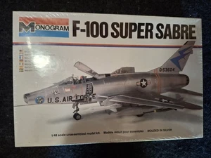 Monogram 1:48 Scale North American F-100 Super Saber (Sealed-New) #5416 - Picture 1 of 2