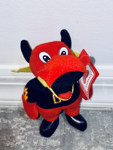7” Sparky The Dragon New York Dragons Football Arena Islanders Mascot Plush Doll Cover