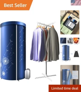 Space-Saving 28 lb Portable Dryer with Storage Bag - Perfect for Travel & Home - Picture 1 of 9