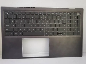 GENUINE DELL INSPIRON 15 15.6" PALMREST US BCL KEYBOARD p/n 89XWN broken - Picture 1 of 3