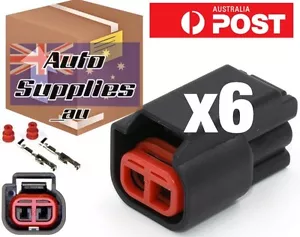 Set of 6 Ford BA-BF Coil Pack Crank Cam Connector Plug Barra Ignition Bosch EV - Picture 1 of 5