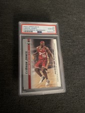 LeBron James 2003-04 Upper Deck Phenomenal Beginning LeBron James #2 RC (PSA 10)
