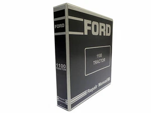 Ford 1100 Tractor Factory Service Manual Repair Shop Book NEW with Binder - Picture 1 of 12