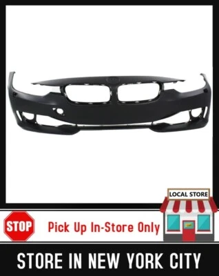 ✅ Front Bumper Cover for 2012-2015 BMW 320i/328i | Washer & Fog Holes BM1000260 - Image 1 of 4