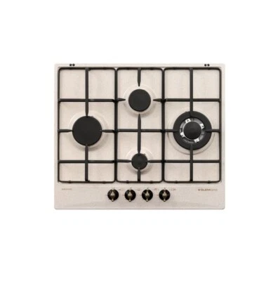 GLEM GAS GT645SA PIANO COTTURA 60 CM 4 FUOCHI SABBIA