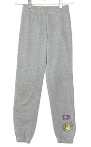 Butter Soft Girls Kids Sweatpants Size M 7/8 Drawstring Rhinestone Design Ankle - Picture 1 of 7