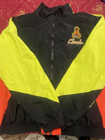 San Jose Earthquakes Clash Mitchell and Ness Jacket size XXXL Cover