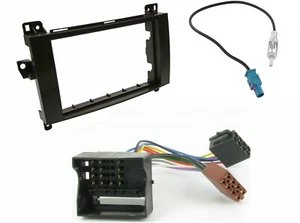 Ct24mb16 Cd Radio Stereo Double Din Kit Facia Fascia Surround For Mercedes Vw - Picture 1 of 1