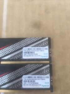Apacer PC4-24000 3000MHz DDR4 16GB 2X8GB NON ECC Desktop Ram AH4U08G30C08YTBAA