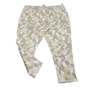 Denim Co Active Duo Stretch Camo Printed Leggings Petite 2X Plus Size Pants - Picture 1 of 9