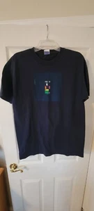 Vintage Y2K Coldplay Band T Shirt Large Blue Concert Tour Rock Indie Pop - Picture 1 of 4