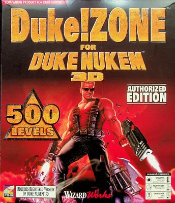 Duke!Zone para Duke Nukem 3D - CD-ROM PC (1996) - WizardWorks - Usado Foto 1 de 4