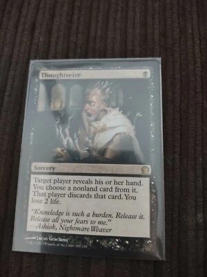 MTG Thoughtseize Theros 107/249 Regular Rare NM - Image 1 of 2
