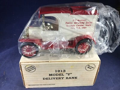 BANCO FUNDIDO A PRESIÓN ESCALA 1:25 ERTL H1-55 - FORD MODELO T 1913 - NUEVO EN CAJA - FELIX GRUNDY DAYS Foto 1 de 4