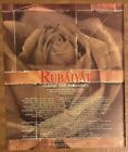 1990 Rubaiyat Elektra’s 40th Anniversary Album Release Promo 90s Print Ad