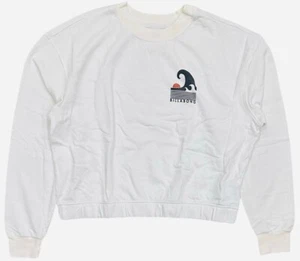 Billabong Women's Boyfriend Fit Crewneck Long Sleeve Sweatshirt XS, S, M, L - Picture 1 of 3