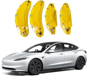 Juego de 4 cubiertas de pinza de freno Highland Highland de aleación de aluminio para Tesla Modelo 3 2024 - Imagen 1 de 10