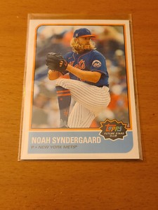 METS NOAH SYNDERGAARD 2020 TOPPS FUTURE STARS CLUB JUNE #5