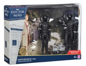 SET FIGURINE DOCTOR WHO EARTHSHOCK 1987 SCATOLA NUOVA - Foto 1 di 3