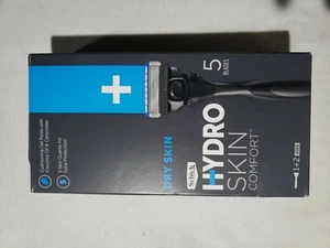Schick HYDRO Skin Comfort Dry Skin Men’s Razor W/ 2 Razor Cartridges - Picture 1 of 12