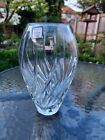 Marquis By Waterford Wyndmere Collection 7" Crystal Glass Swirl Vase