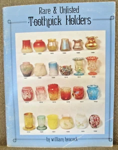 RARE AND UNLISTED TOOTHPICK HOLDERS By William Heacock - Bild 1 von 4