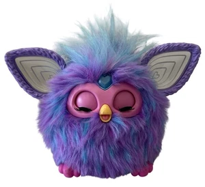 Furby Purple Blue Plush Interactive Talking Toy 6+ Years Gift Battery Operated - Picture 1 of 6