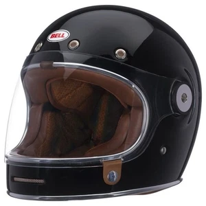 Bell Bullitt Full Face Motorcycle Helmet Gloss Black Medium - Picture 1 of 4