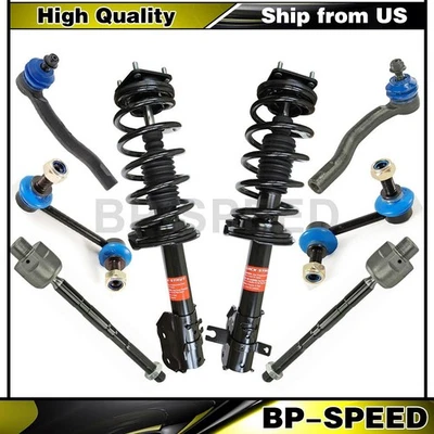 Muelles helicoidales de puntal de enlace de barra estabilizadora de extremos de varilla de amarre para Mazda CX-9 2007 Foto 1 de 4