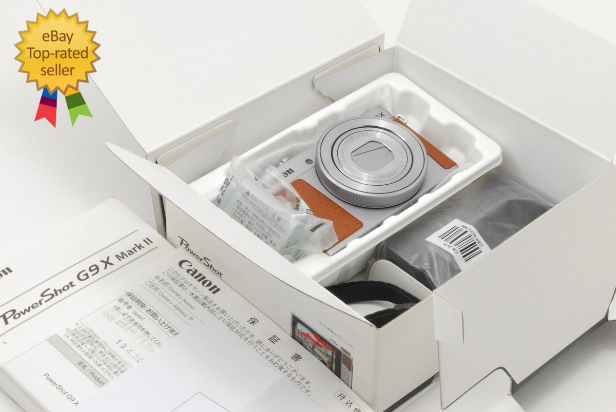 Canon PowerShot G9X Mark II 1-4.9x Digital Zoom Digital Cameras