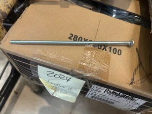 1/4-20 Zinc Plated Steel Carriage Bolts, Grade A, Available in 8" long - Picture 1 of 2