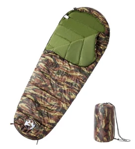 Sac de couchage momie camouflage - Camping 3 saisons Camouflage 215 X 85 cm - Imagen 1 de 5