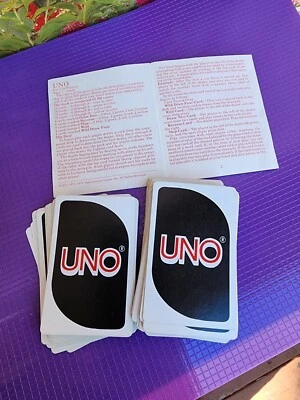 Vintage UNO Card Game 1979 Complete With Instructions no box - Image 1 of 3