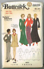 Betsey Johnson Alley Cat Pattern Butterick 6839 Sz 14 Top Skirt Pants 1970's VTG