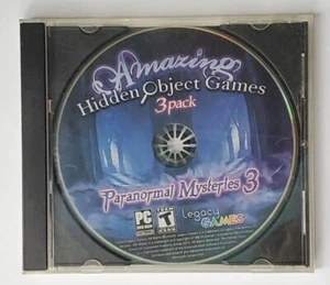 Amazing Hidden Object Games Paranormal Mysteries 3 PC CD-ROM DISC Only  - Picture 1 of 4