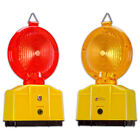 Baustellenleuchte Warnleuchte LED Baustellenlampe Rot oder Gelb Premium UvV