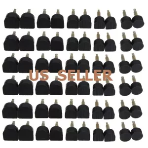 60PCS 5-Sizes High Heel Shoe Repair Tips Taps Pins Dowel Lifts Replacement - Picture 1 of 8