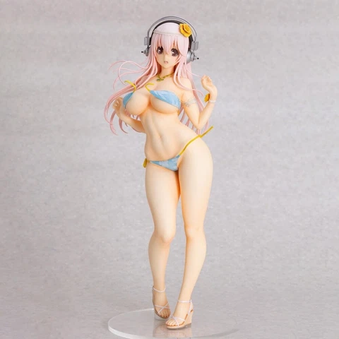 NEW Super Sonico Summer Vacation Ver. Sun Kissed 1/4.5 Scale Figure Sexy Figures Cover