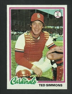 Ted Simmons 1978 Topps #380 casi nuevo-como nuevo - Imagen 1 de 1