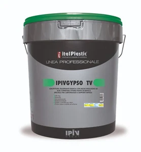 2 IN 1 IdroPittura e Fondo Traspirante Acrilica Opaca Ipivgypso da 2,5 a 13L - Foto 1 di 1