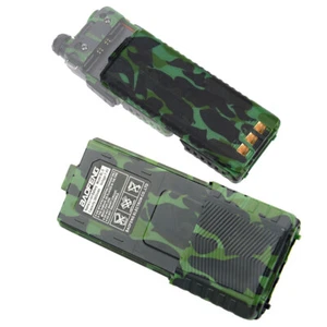 2pc 7.4v 3800mAh Li-ion Extended Battery Camo Green for UV5R UV-5R Radio - Zdjęcie 1 z 12