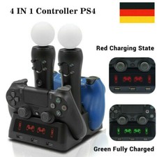 4-in-1 VR Handschaft-Controller-Ladestation Für Playstation PS4/PS VR Move/PS DE