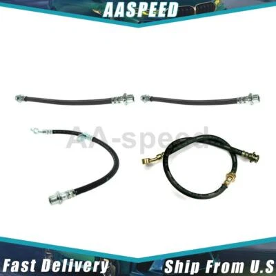 Línea de freno de manguera hidráulica de freno delantero trasero para Toyota Corolla 1995 1994 1993 Foto 1 de 4