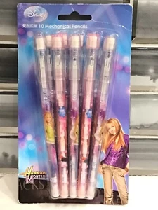 Hannah Montana Druckbleistifte, 0,7 mm 10er Set Disney Miley Cyrus NEU 10 Stifte - Bild 1 von 3