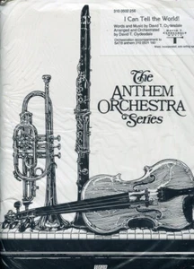 I Can Tell the World! SATB Anthem Orchestra Series Pack ~ David T. Clydesdale - Picture 1 of 1