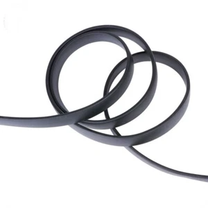 Gummi Auffädeln Kordel 10 Stränge schwarz flaches Armband Schmuckherstellung 1m/Strang Kit - Bild 1 von 12