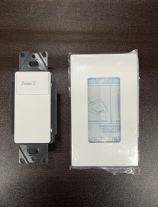 COOPER GREENGATE RC-1TLB-102-W ROOM CONTROLLER 1 BUTTON WALLSTATION ZONE 2 - Picture 1 of 3