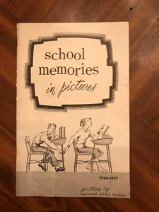 1956-1957 SCHOOL MEMORIES IN PICTURES FRANKLIN ELEMENTARY CARLISLE PA. - Picture 1 of 5